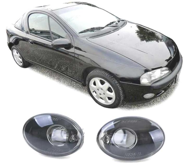 CLIGNOTANTS LATÉRAUX CORSA 00-06 FOND NOIR, Auto-onderdelen, Verlichting, Verzenden