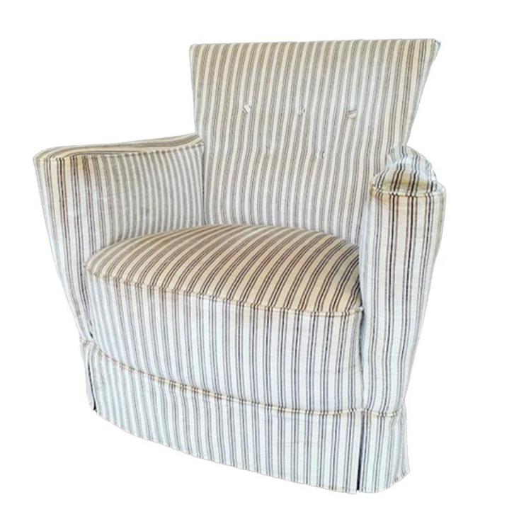 Gestreepte Fauteuil, Maison & Meubles, Fauteuils, Envoi