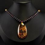 Authentieke Baltische barnsteen ketting – Rijke cognac, Antiek en Kunst