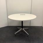 Herman Miller ronde design tafel met elektra, Ø 106 cm, wit, Gebruikt