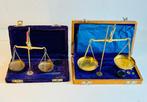 Balans of weegschaal (2) - En Caja - Hout, Messing, Antiek en Kunst, Curiosa en Brocante
