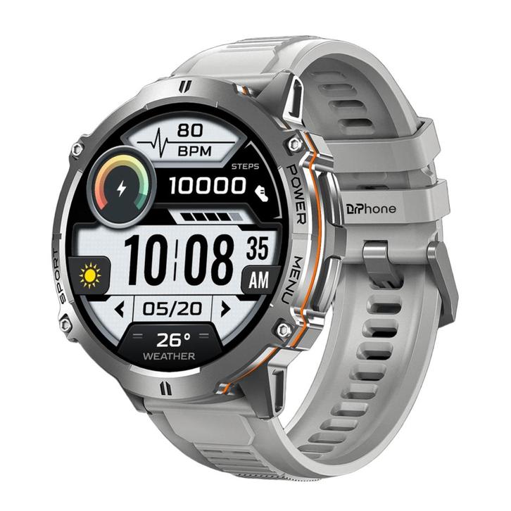 DrPhone ChronaX Max Rugged Smartwatch – 1.73” AMOLED – 100, Bijoux, Sacs & Beauté, Montres connectées, Envoi