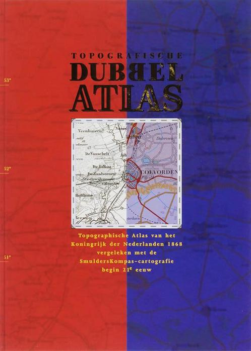 Topografische Dubbelatlas 9789077350232 J.F.G Eberhardt, Boeken, Overige Boeken, Gelezen, Verzenden