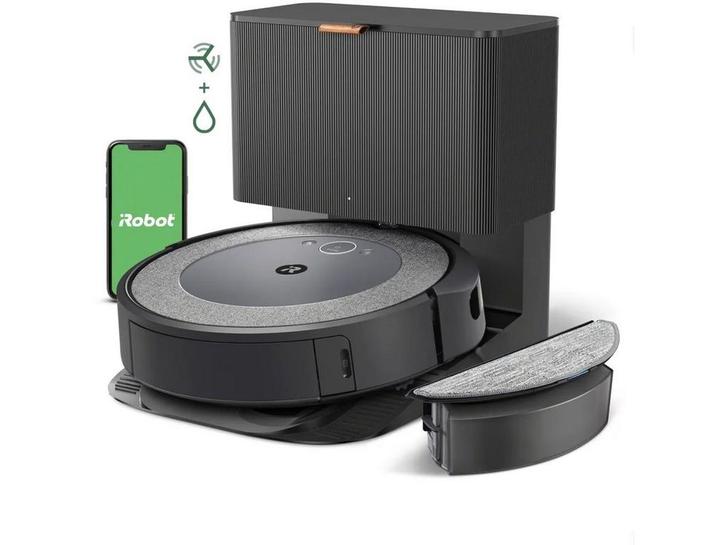 iRobot Roomba Combo i5+ - Robotstofzuiger en Dweil - 60, Elektronische apparatuur, Stofzuigers, Zo goed als nieuw, Verzenden