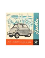 1957 BMW ISETTA BROCHURE ENGELS (USA), Nieuw