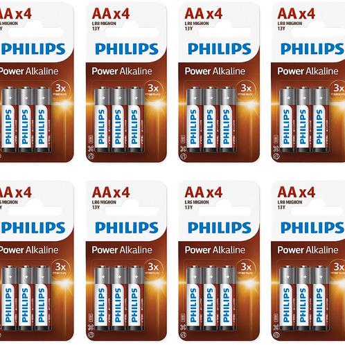 Tweedekans | Philips Power Alkaline - AA Batterijen - 16, Audio, Tv en Foto, Fotografie | Accu's en Batterijen, Ophalen of Verzenden