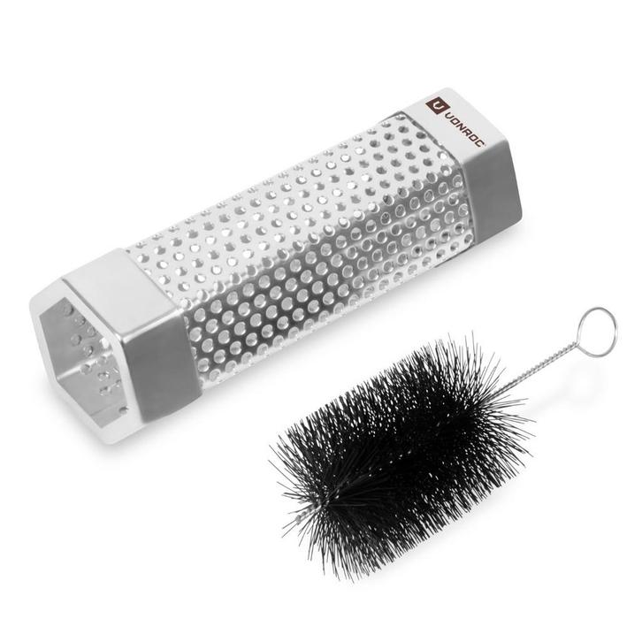 BBQ Rookbuis/Smoker tube – RVS | Incl. schoonmaakborstel, Jardin & Terrasse, Barbecues au charbon de bois, Envoi