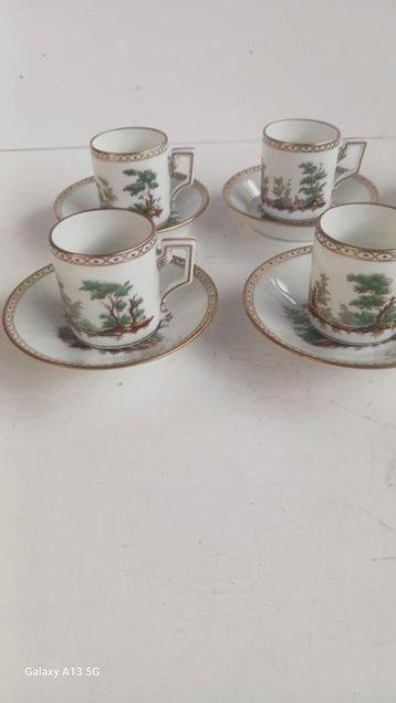Richard Ginori - Koffieservies (12) - Pittoria Doccia -