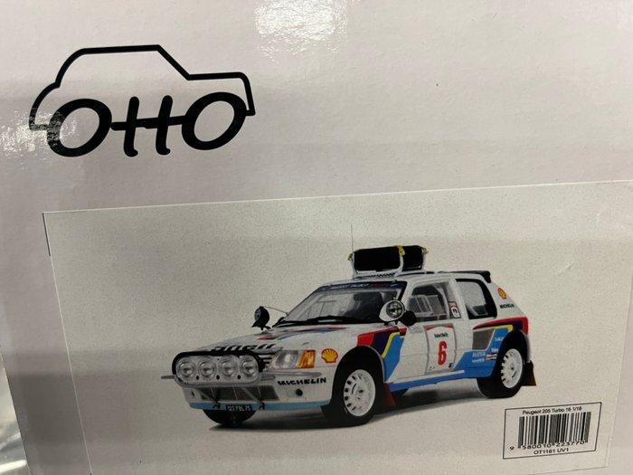 Otto Mobile 1:18 - Model raceauto - Peugeot 205 T16 safari, Hobby en Vrije tijd, Modelauto's | 1:5 tot 1:12