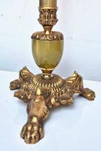 Lampe - 45 cm - lampe de table - Laiton, Marbre, Antiek en Kunst