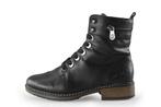Rieker Veterboots in maat 38 Zwart | 5% extra korting, Verzenden, Jongen of Meisje, Schoenen, Zo goed als nieuw