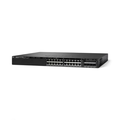 Cisco Catalyst 3650 - 24x 1Gb BASE-T Port, 4x 1Gb SFP Port,, Computers en Software, Netwerk switches, Refurbished, Verzenden
