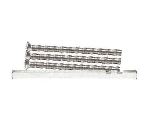 AXA verleng set kruk-kruk deurdikte 63-73 mm rvs, Doe-het-zelf en Bouw, IJzerwaren en Bevestigingsmiddelen, Nieuw