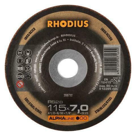 Rhodius RS28 Afbraamschijf, Doe-het-zelf en Bouw, Gereedschap | Lasapparaten, Ophalen of Verzenden