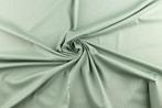 Lakenstof oud groen - Katoenen stof 10m op rol, Nieuw, Verzenden