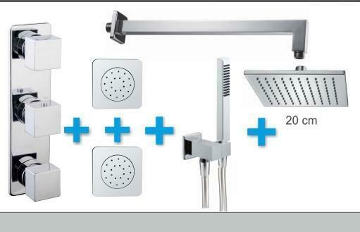 Sanifun Inbouw thermostaat set Nand 300, Doe-het-zelf en Bouw, Sanitair, Kraan