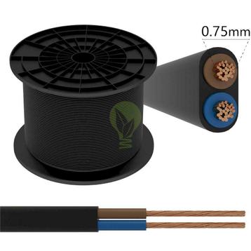 H05VV-F Installatiekabel / aansluitkabel 2 x 0,75mm aders disponible aux enchères