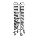 Regaalwagen (GN1/1-cap.16x) | 380x550x1740(h)mm CaterChef, Zakelijke goederen, Horeca | Keukenapparatuur, Verzenden, Nieuw in verpakking