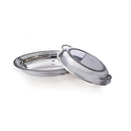 Viners Ltd. Silver-Plated Old Sheffield Style Covered, Antiek en Kunst, Antiek | Meubels | Tafels