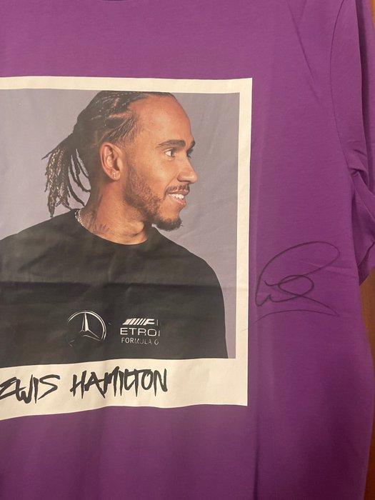 Mercedes - Formule 1 - Lewis Hamilton - Sportshirt, Collections, Marques automobiles, Motos & Formules 1