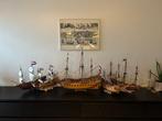 Modelschip (6) - De VOC vloot: De Friesland, Halve Maen,, Nieuw