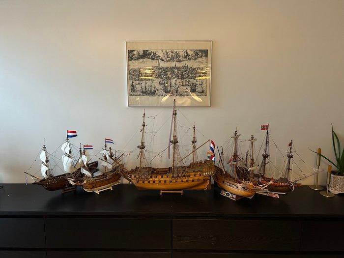 Modelschip (6) - De VOC vloot: De Friesland, Halve Maen,, Kinderen en Baby's, Speelgoed | Overig