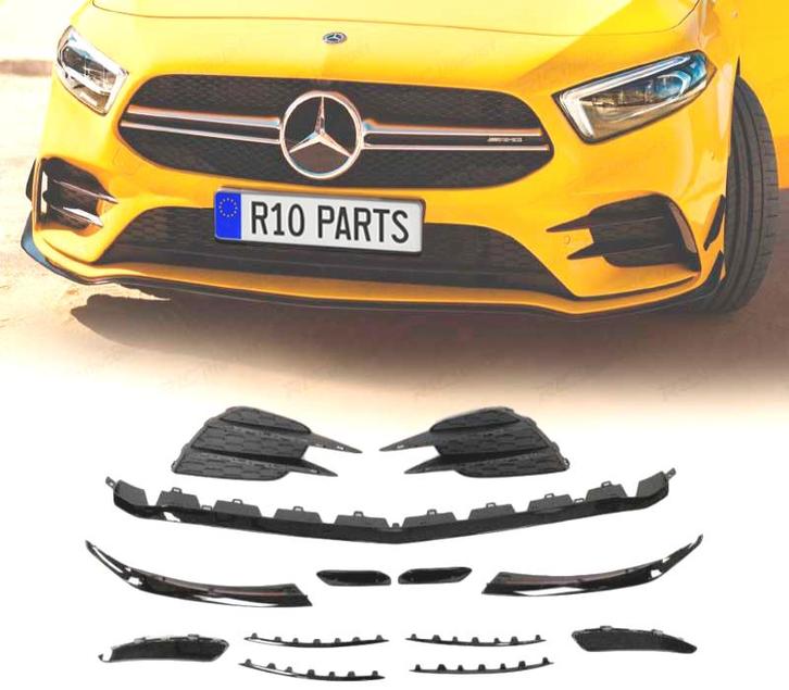 SPOILER LAME DE PARE-CHOCS AVANT MERCEDES W177 18- LOOK AMG, Auto-onderdelen, Carrosserie, Verzenden