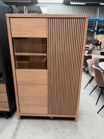 Levanzo vitrine, blond oak, Huis en Inrichting, Kasten | Vitrinekasten, Nieuw, Overige materialen