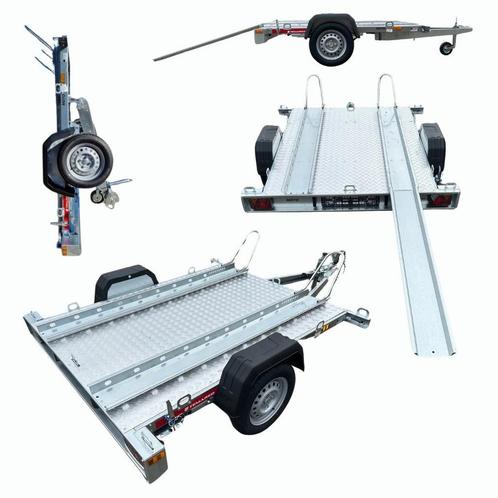 Moto aanhangwagen TEMARED MOTO 2 premium750kg, Auto diversen, Aanhangers en Bagagewagens, Nieuw, Ophalen