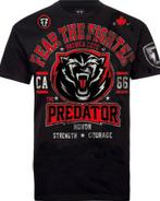 Fear The Fighter UFC Patrick Cote Katoen T-shirt Zwart, Nieuw, Maat 56/58 (XL), Vechtsport, Zwart