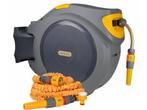 Hozelock Auto Reel - Wandslangbox 40 m met Superhoze 7,5 m -, Verzenden, Zo goed als nieuw