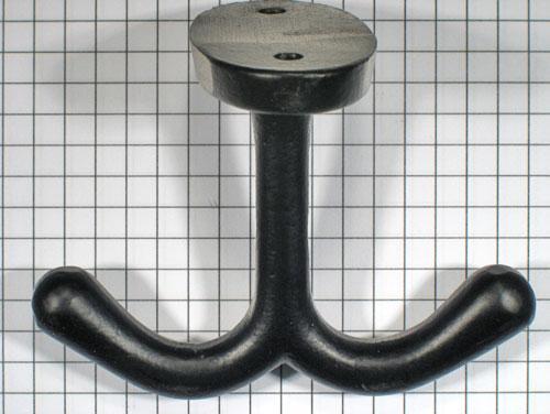 Kapstokhaak onderbouw ijzer zwart, Huis en Inrichting, Woonaccessoires | Kapstokken, Nieuw, Overige materialen