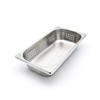 Gastronorm Bak - 1/3 GN - 6,5 cm Diep - RVS - Geperforeerd, Verzenden, Nieuw in verpakking, Transport en Opslag