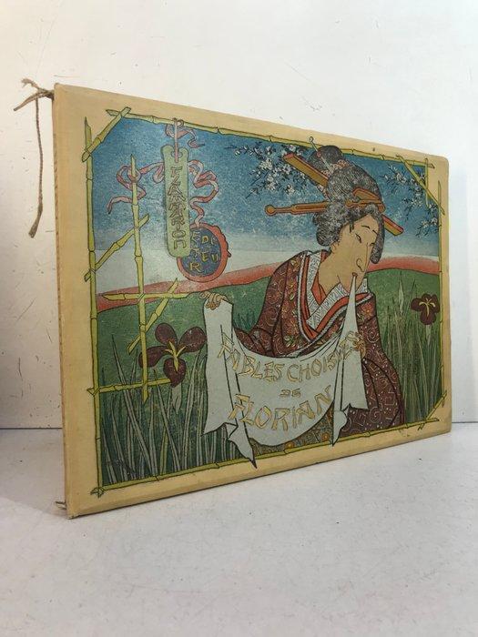 Kanô Tomonobu, Kadjita Hanko et Koubota Tosui - Fables, Antiek en Kunst, Antiek | Boeken en Manuscripten