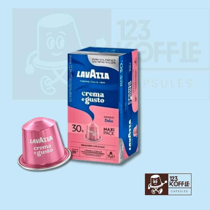 Lavazza Crema e Gusto capsules 30 stuks  compatibel met, Electroménager, Accessoires de machine à café, Envoi