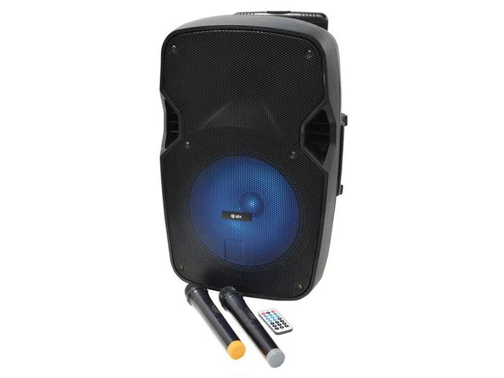 BSTOCK QTX PAL15 Mobiele Bluetooth Luidspreker Met 2, Muziek en Instrumenten, Microfoons