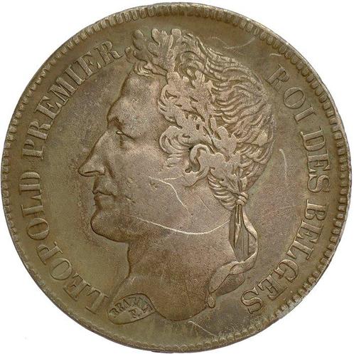 België. Leopold I. 2 Francs 1834 - position A ///// - First, Timbres & Monnaies, Monnaies | Pays-Bas