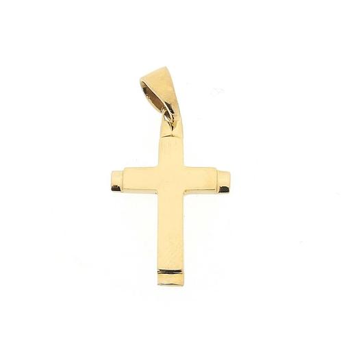 Gouden hanger van een kruis (religieus, kettinghanger), Bijoux, Sacs & Beauté, Bracelets à breloques, Enlèvement ou Envoi