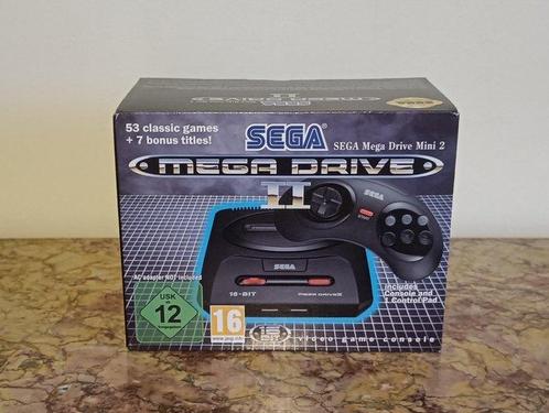 Sega - Mega Drive Mini 2 - Spelcomputer - In originele, Games en Spelcomputers, Spelcomputers | Overige Accessoires