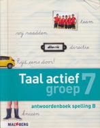 Taal Actief versie 4 Antwoordenboek Spelling 7B, Verzenden