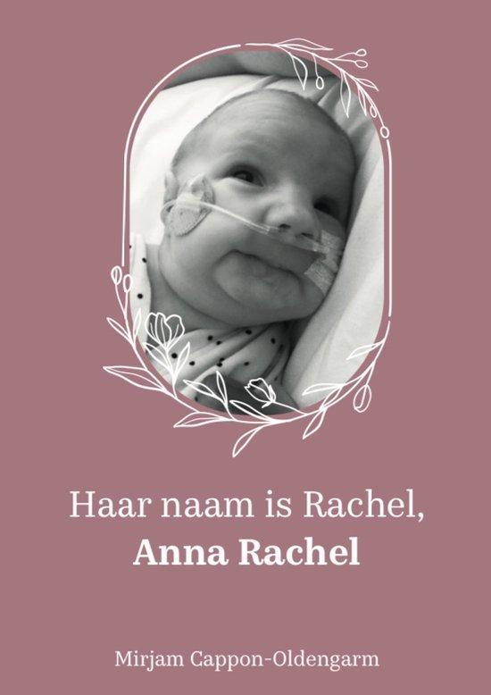 Haar naam is Rachel, Anna Rachel 9789090369372, Boeken, Gezondheid, Dieet en Voeding, Gelezen, Verzenden