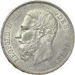 België. Leopold II. 5 Francs 1870 - position A - HIGH