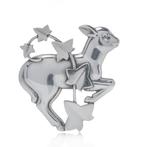 Broche Georg Jensen en argent 925, modèle 311 conçu par Arno