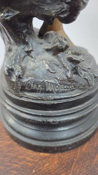 Auguste Moreau (1834-1917) - sculptuur, La Récompense - 45.5, Antiek en Kunst, Antiek | Keramiek en Aardewerk