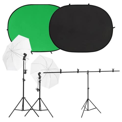 VD Fotostudioset met verlichtingsset en achtergrondscherm, Auto diversen, Autogereedschap, Verzenden