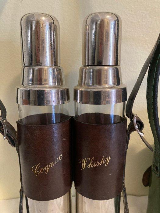 Fles (2) - Staal, Glas, Antiek en Kunst, Curiosa en Brocante