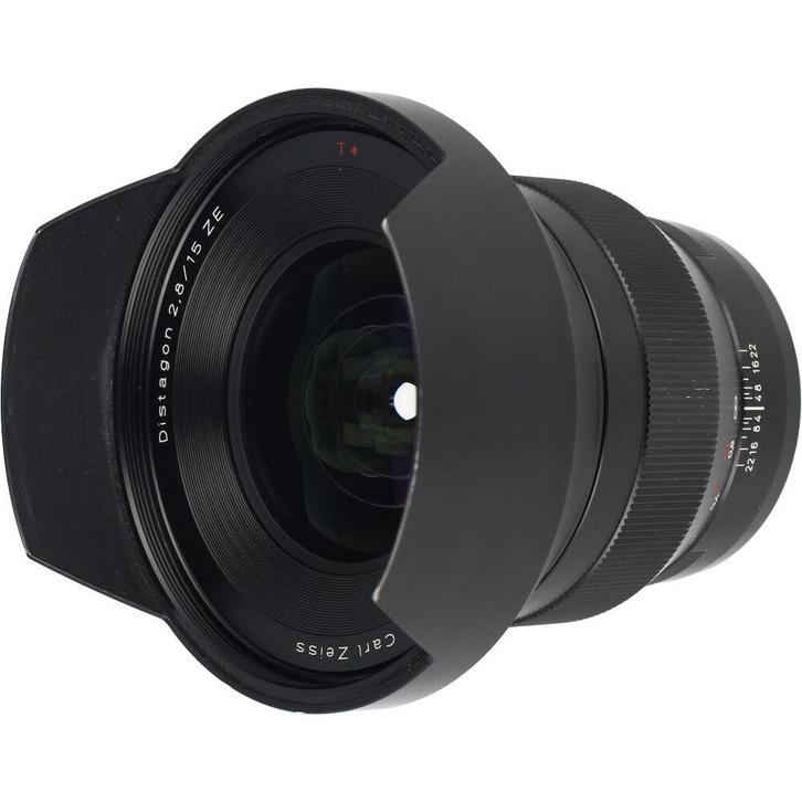 Zeiss 15mm F/2.8 Distagon T* ZE Canon | Occasion, Audio, Tv en Foto, Foto | Lenzen en Objectieven, Ophalen of Verzenden