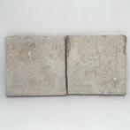 Tegel - (2x misbaksel) Antieke Delftsblauwe tegel (hangende, Antiek en Kunst