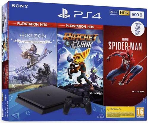 Sony PlayStation 4 Slim 500GB Pack-Hits Bundel (PlayStation, Games en Spelcomputers, Spelcomputers | Sony PlayStation 4, Ophalen of Verzenden