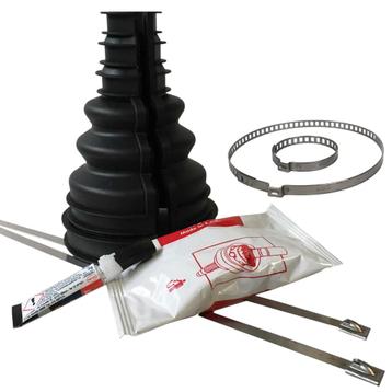 70-80mm Universele Deelbare Aandrijfashoes + Extra Klemmen beschikbaar voor biedingen